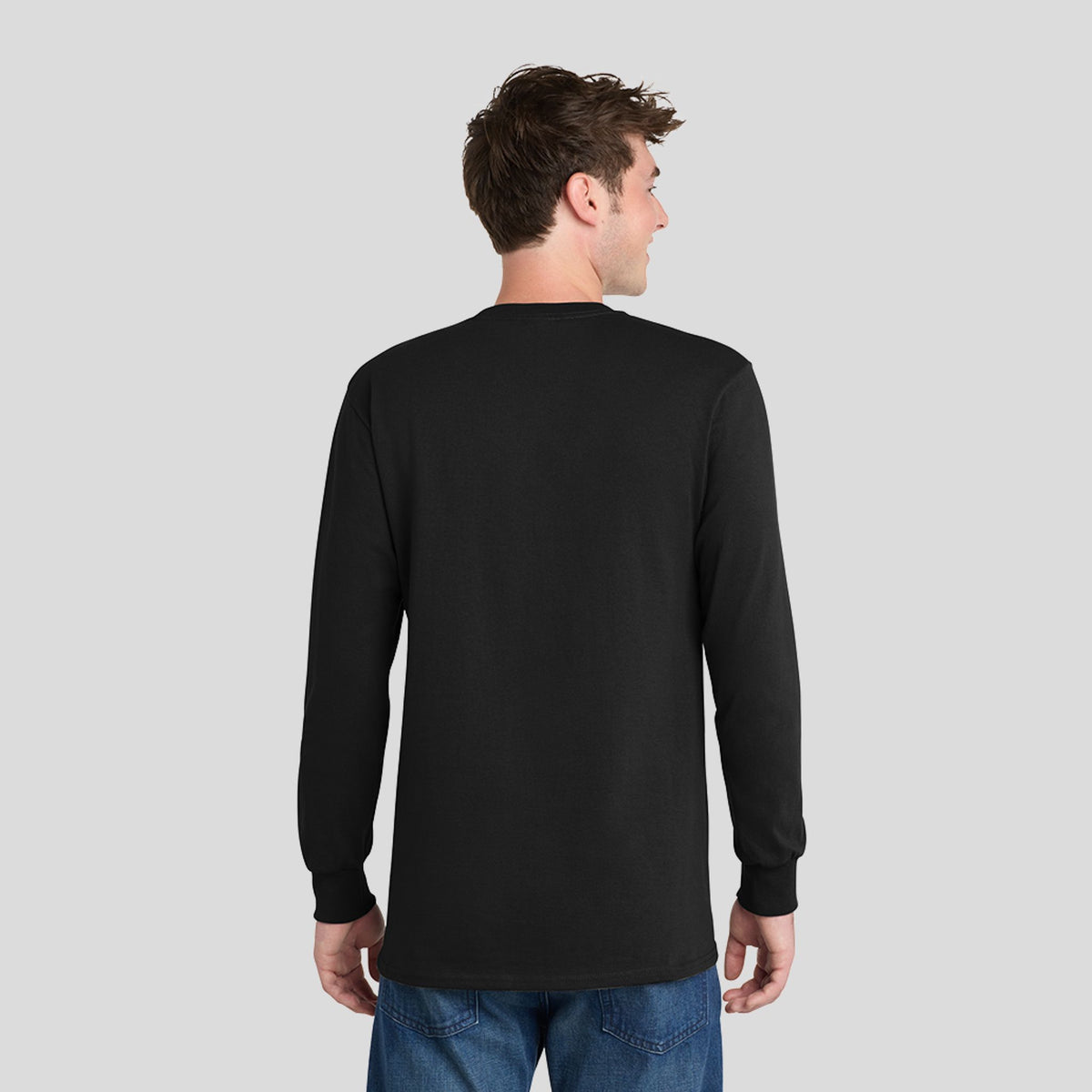 Long Sleeve Essential Tee | Black