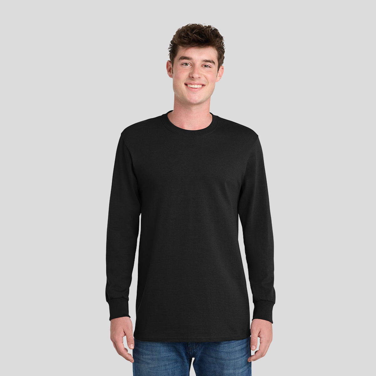 Long Sleeve Essential Tee | Black