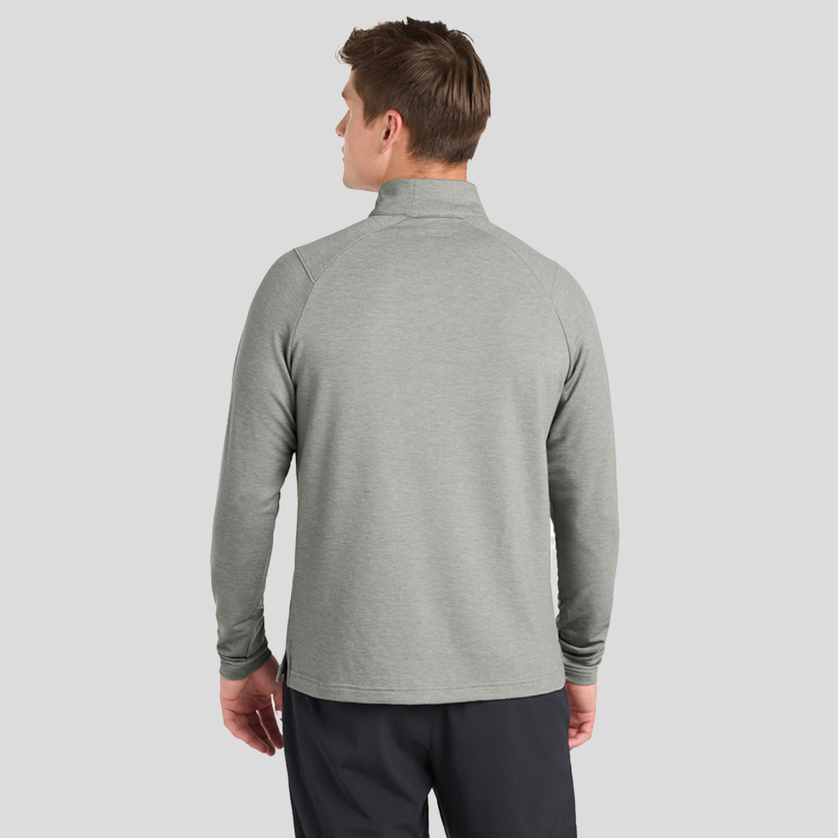 Men's Sport-Wickยฎ Flex Fleece 1/4-Zip | Light Grey Heather