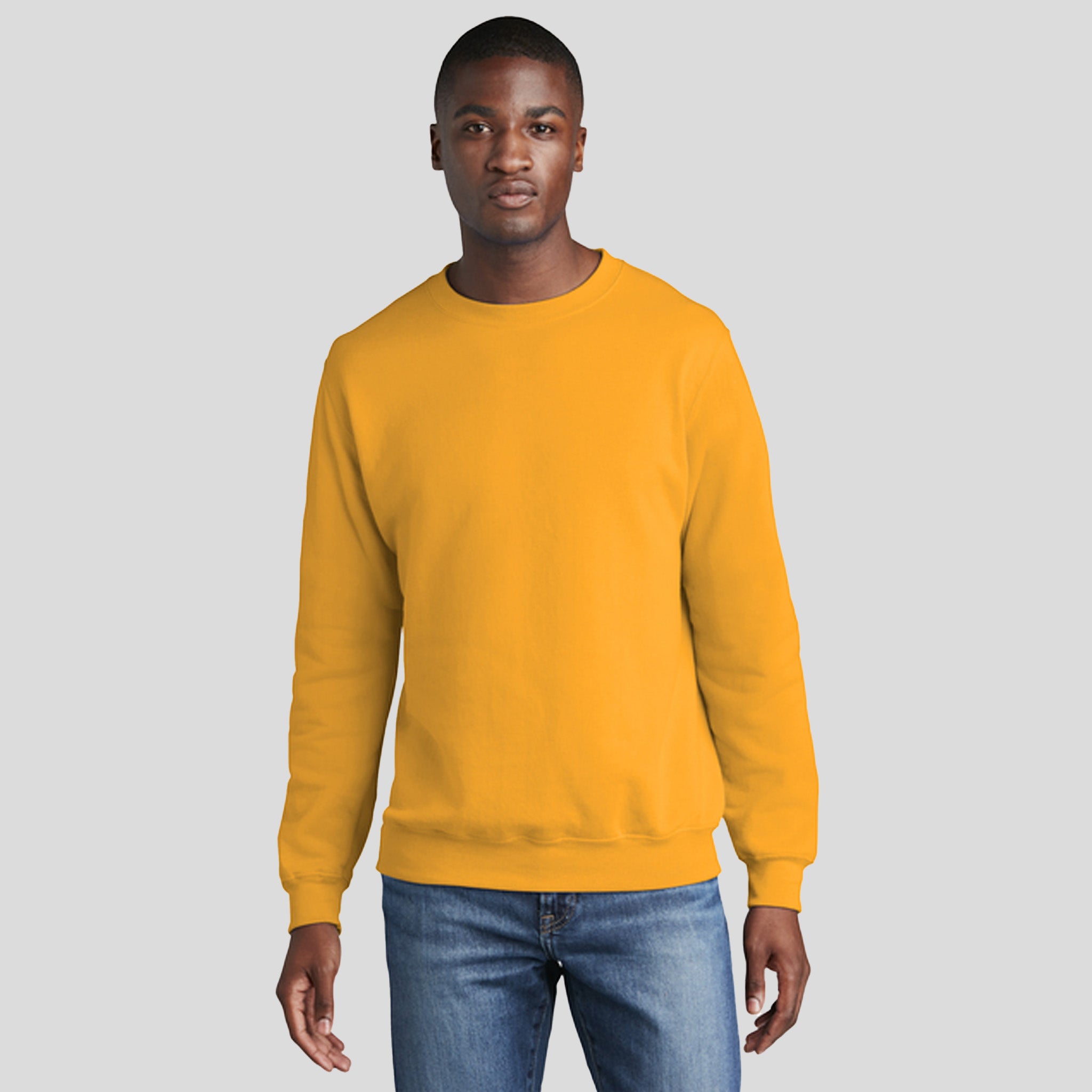 Core Fleece Crewneck Sweatshirt | Gold